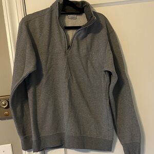Columbia Men's Zip-Up Gray Sweatshirt
